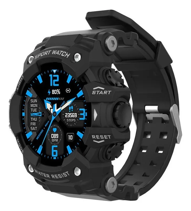 Reloj inteligente táctico Lokmatvayotoy con podómetro