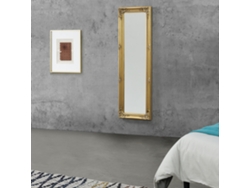 Espejo de Pared [EN.CASA] (Eucalipto - 132 x 42 x 3,5 cm - Dorado)