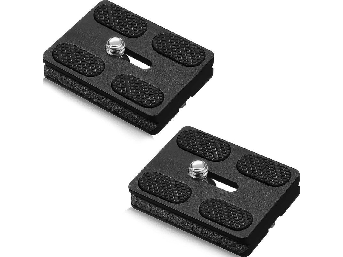Placa De Liberación Rápida Universal De Metal De 2 Piezas Con Tornillo De 1/4", Compatible Con Trípode, Rrs/arca-swiss, Estilo Pu50