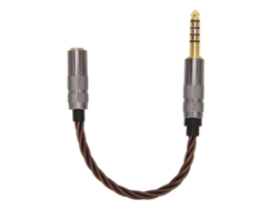 Cable Adaptador Para Auriculares De 4,4 Mm Macho A 2,5 Mm Hembra Con Conector Chapado En Oro