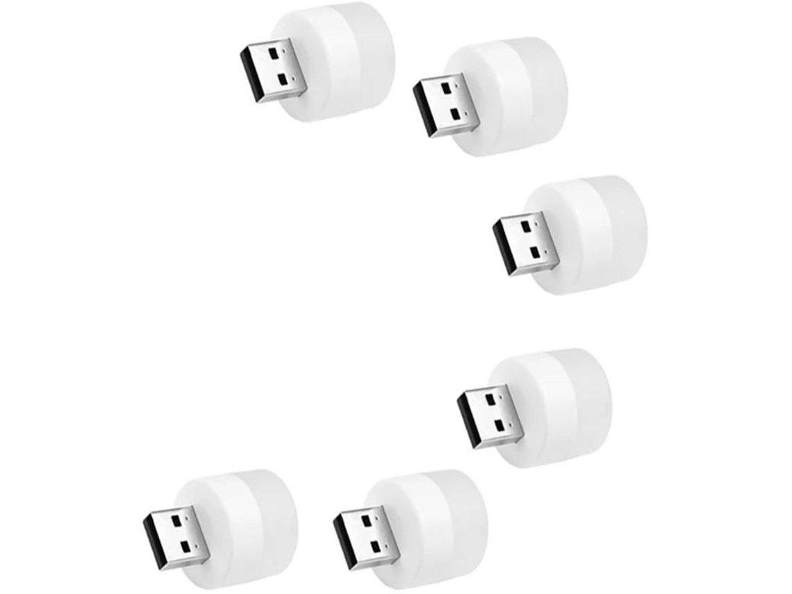 Luz Nocturna Usb Mini Lámpara Led Luz Nocturna Enchufable Pequeñas Luces Nocturnas Blanco Cálido Lámpara Usb Para Habitación Baño Pasillo Yizhood