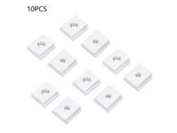 10 Bloques Deslizantes En Forma De T De Aleación De Aluminio M6 De 25*23*8 Mm Para Ranura De 30/45 Mm