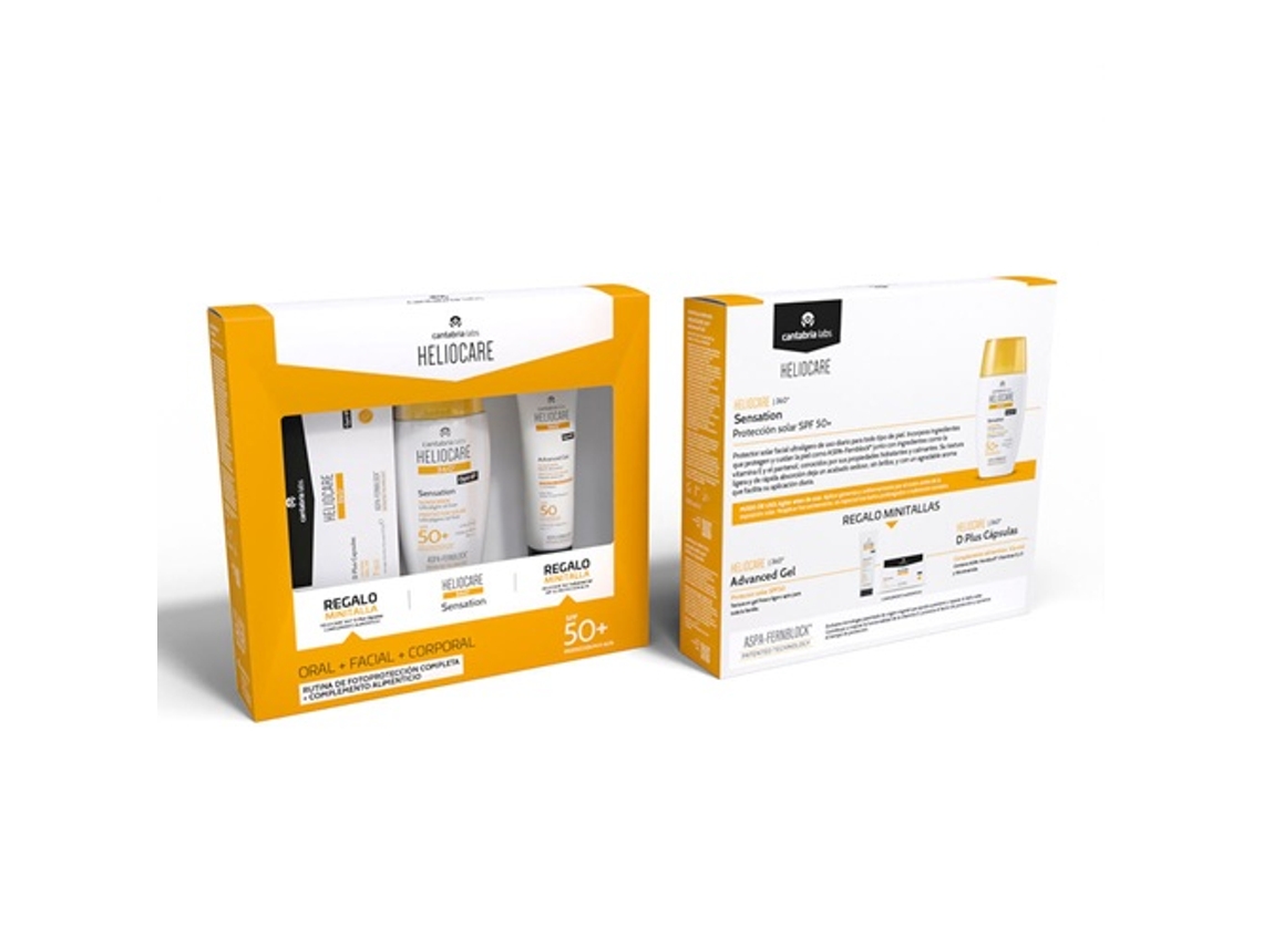 Kit de rutina de protección solar Sensation + Regalo: 2 miniaturas HELIOCARE