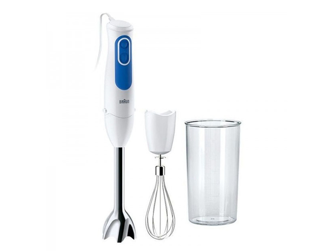 Batidora de Mano + Accesorios BRAUN MQ3005w -H (700 W - Azul)