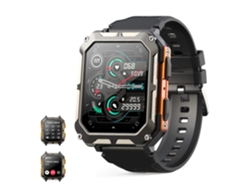 Reloj Inteligente Militar Para Hombre Con Diales De Llamada Que Pueden Hacer Y Responder Llamadas Compatible Con Ios Android, Rastreador De