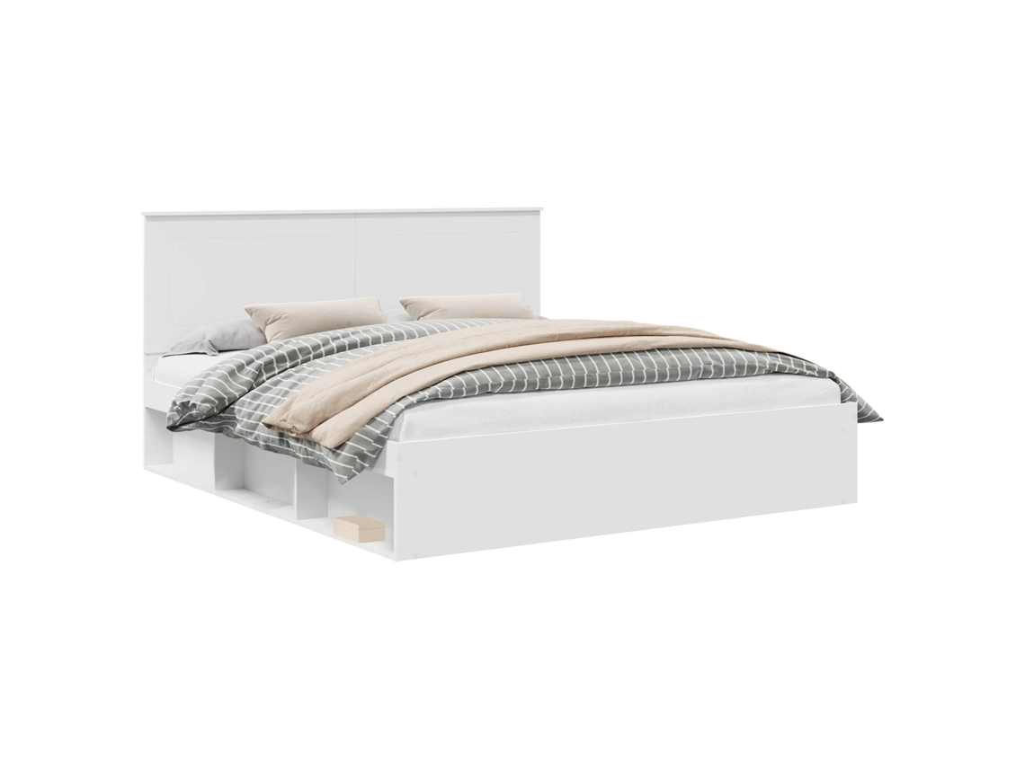 Maison Exclusive - Estructura De Cama 180 X 200 Cm Madera De Pino Macizo