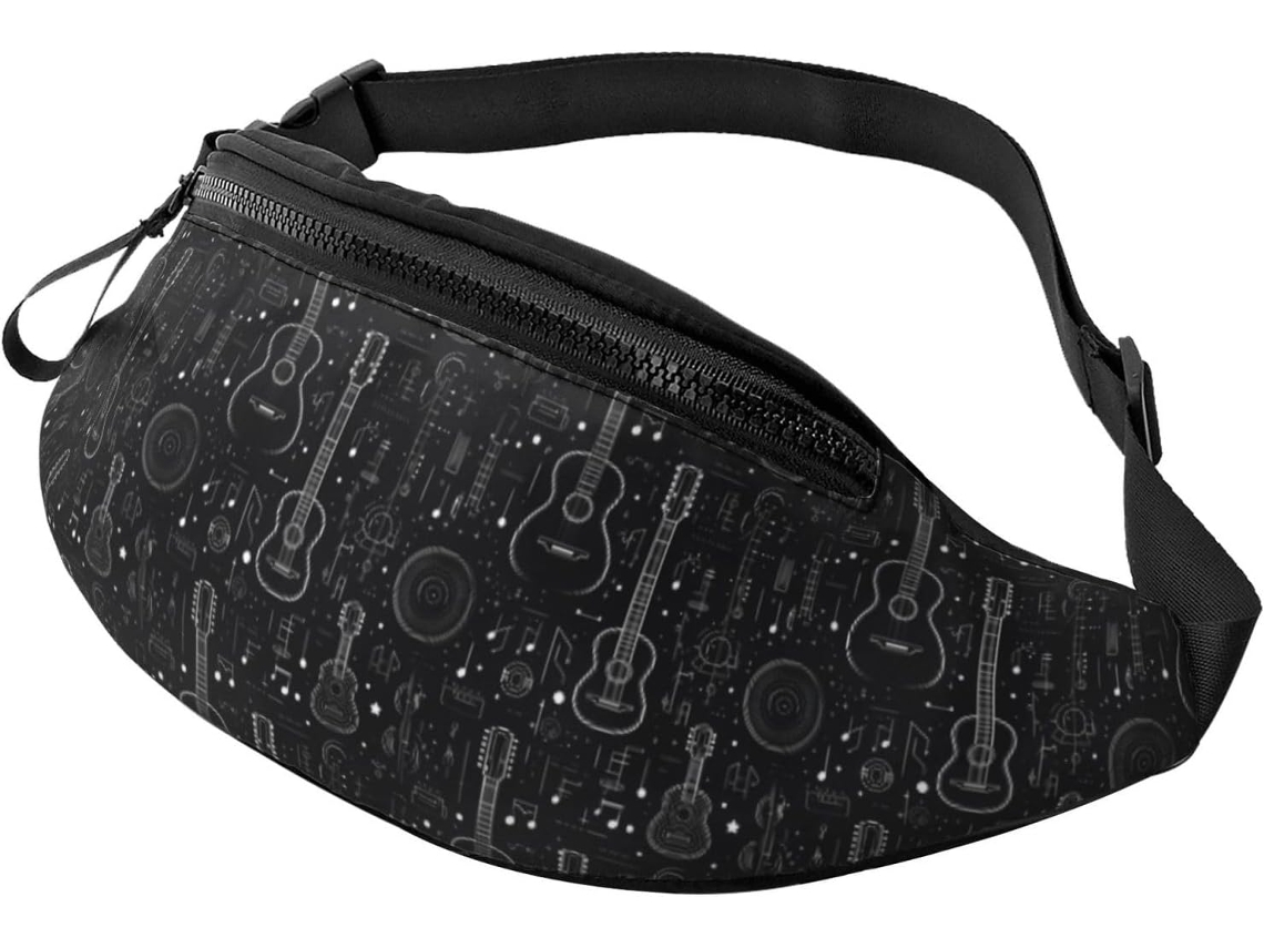 Riñonera Poliéster Para Hombre Diseño Estampado Vacaciones