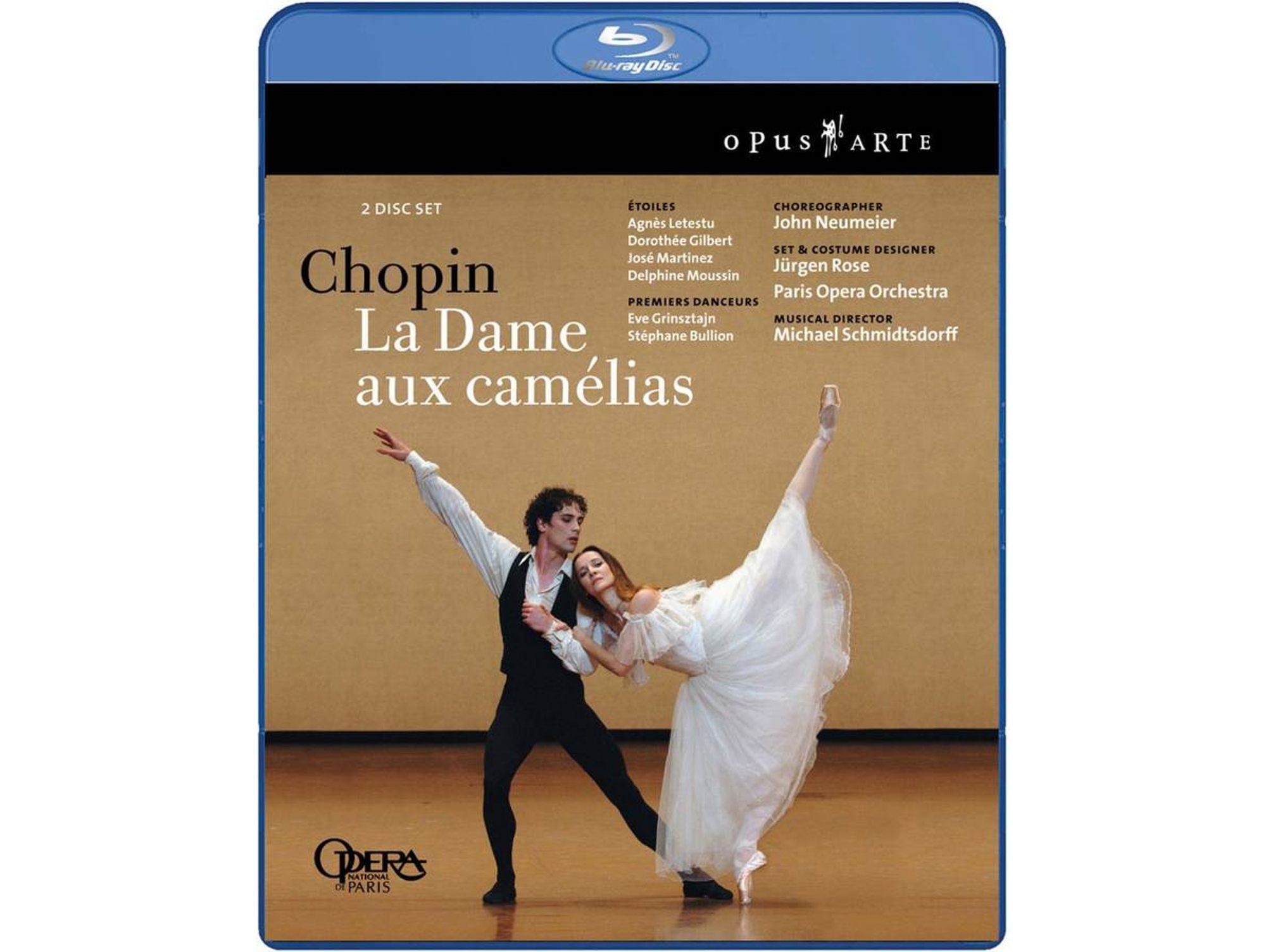 Blu-ray Video Schmidtsdorff/Opera Paris - Die Kameliendame (2 CDs)