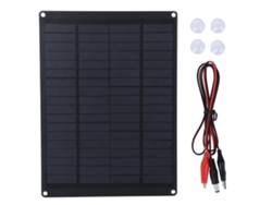 2026-panel Solar Portátil De Silicio Policristalino 18v 5.5w Con Usb Para Carga Al Aire Libre
