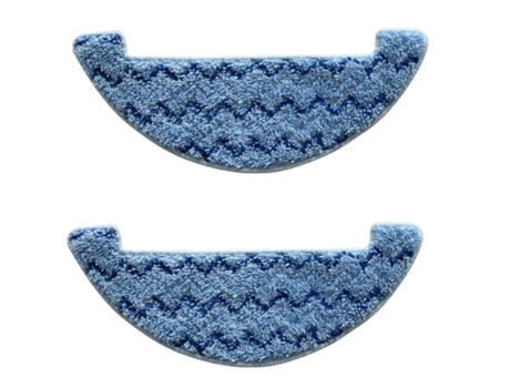 Almohadilla de repuesto para fregona Ilife A7 A9S, almohadillas reutilizables lavables, paños limpios, paño de mopa, 2 piezas