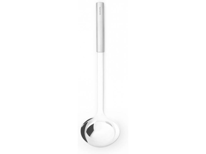 Cuchara para Servir BRABANTIA 250606 Inox Cucharón de Sopa (0,35 kg - 10 x 9 x 35,5 cm)