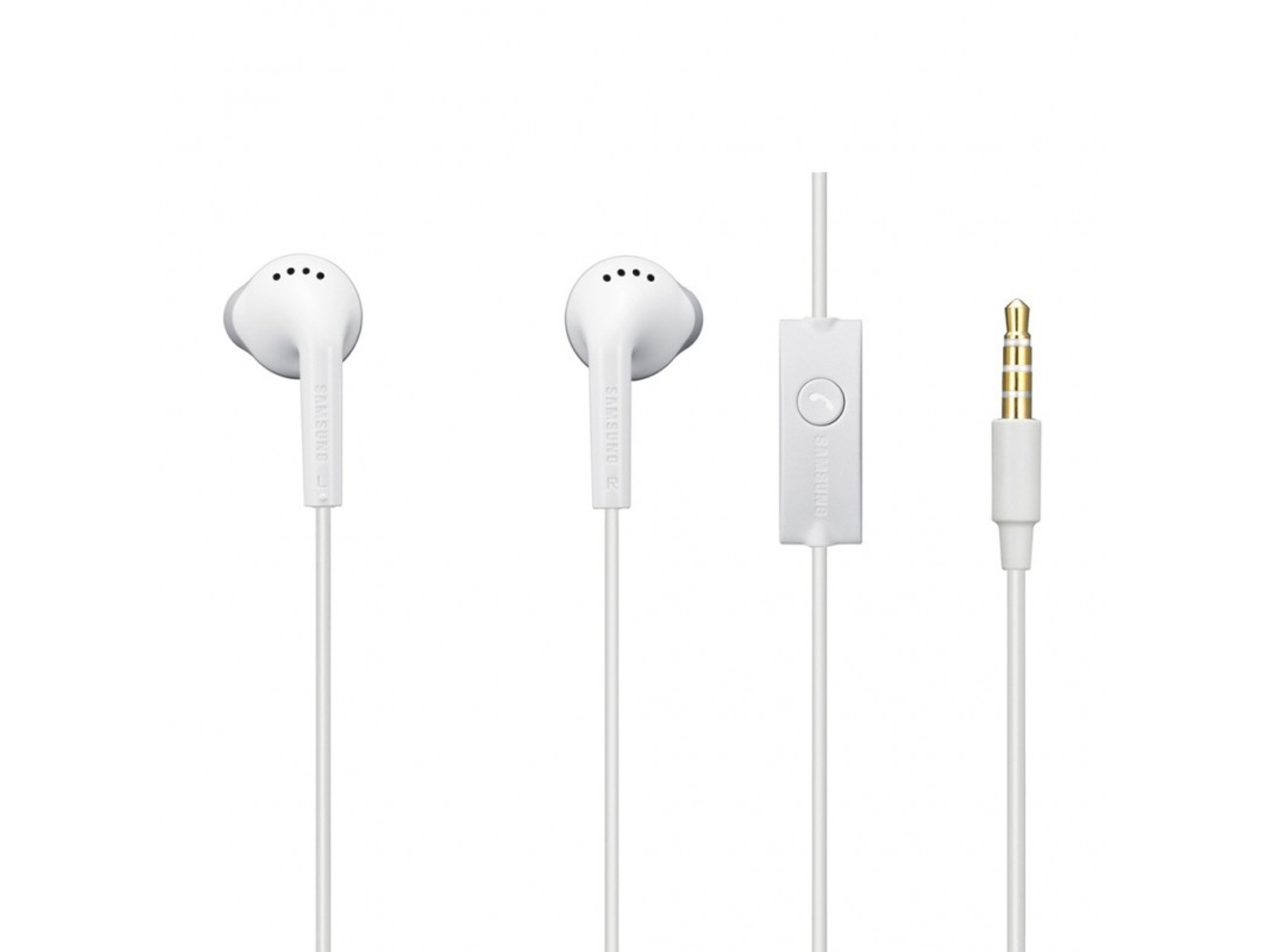 Auriculares con Cable SAMSUNG EHS61ASFWE (In Ear - Blanco)