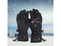 Guantes De Invierno Calefactables Para Pantallas Táctiles, Ideales Para Esquí, Ciclismo Y Senderismo. Guantes Eléctricos Con Calefacción Para Hombres Y Mujeres.