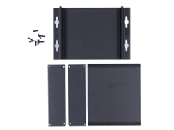 Caja Electrónica De Aleación De Aluminio Mate Negro Con Sellos Impermeables Para Placas De Circuito Electrónico Diy