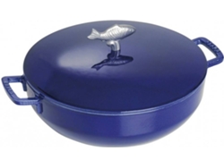 Cacerola STAUB (Azul - Hierro Fundido - 28 cm)