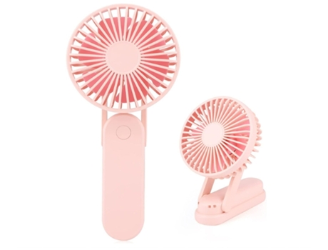 BISBISOUS Ventilador de Mano Mini Ventiladores eléctricos Ventilador de Escritorio Plegable portátil USB con batería Recargable de 2500 Mah 3 veloc...