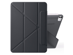 Capa For Xiaomi Pad 8 11.2 Polegadas Magnética Destacável Com Design Y-fold E Fecho Magnética Preta