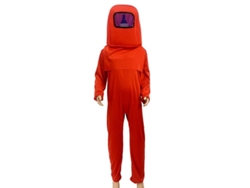 Fasst-traje De Cosplay Among Us Para Niños De 6-12 Años Set De 3 Piezas Para Fiesta Carnaval Halloween