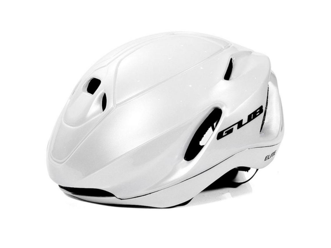 Casco de ciclismo unisex ajustable, talla L (blanco perla)
