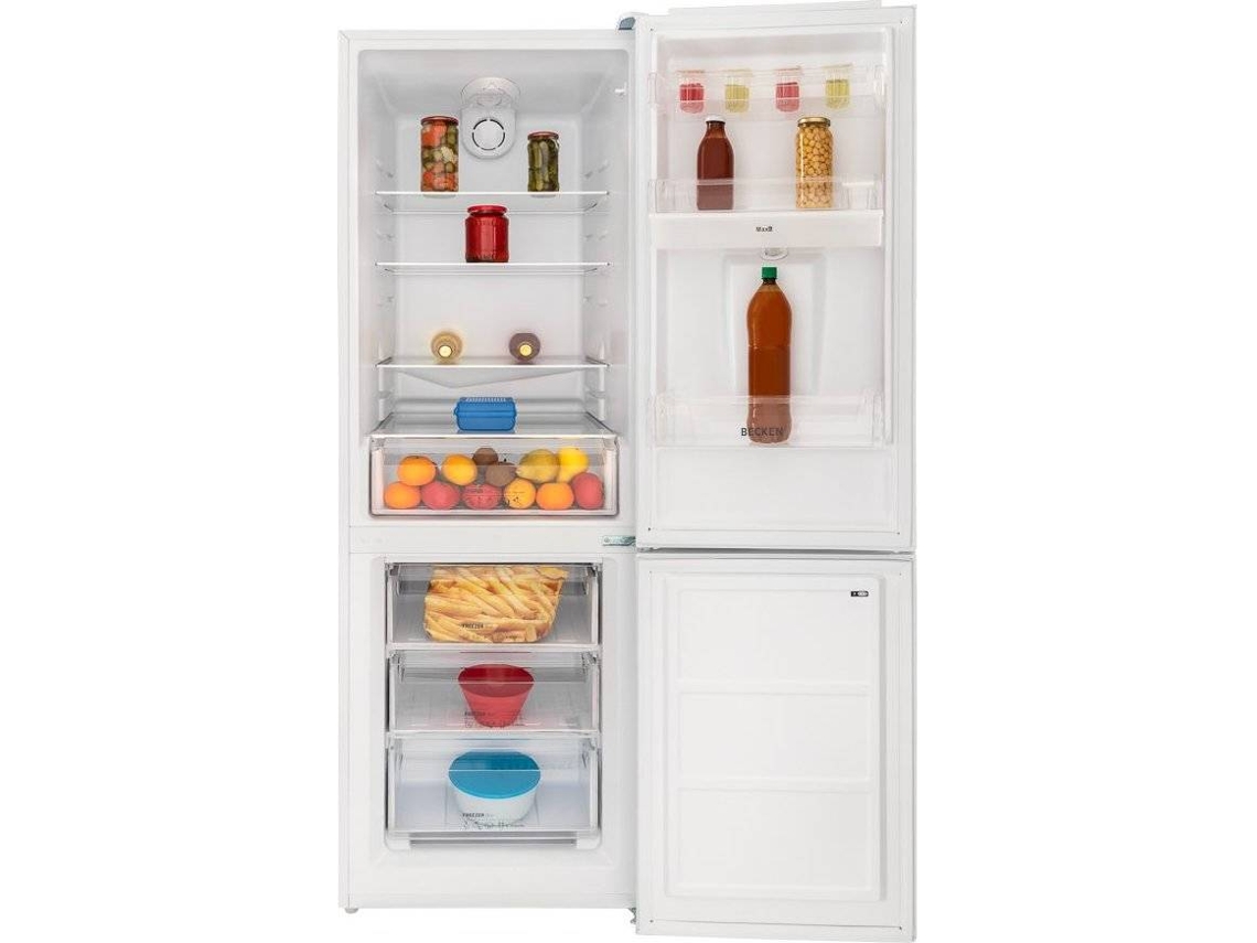 Frigorífico Combi BECKEN BC3901N WH (No Frost - 185 cm - 300 L - Blanco)