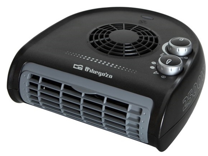 Orbegozo FH 5028 Negro / Calefactor horizontal 2000W 