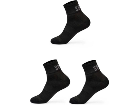 Calcetines para Unisex SPIUK SPORTLINE Calcetin Pack Ud Anatomic Medio Negro