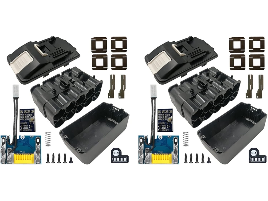 2x Bl1830 10 X 21700 Placa De Protección De Carga Para Carcasa De Batería Pcb