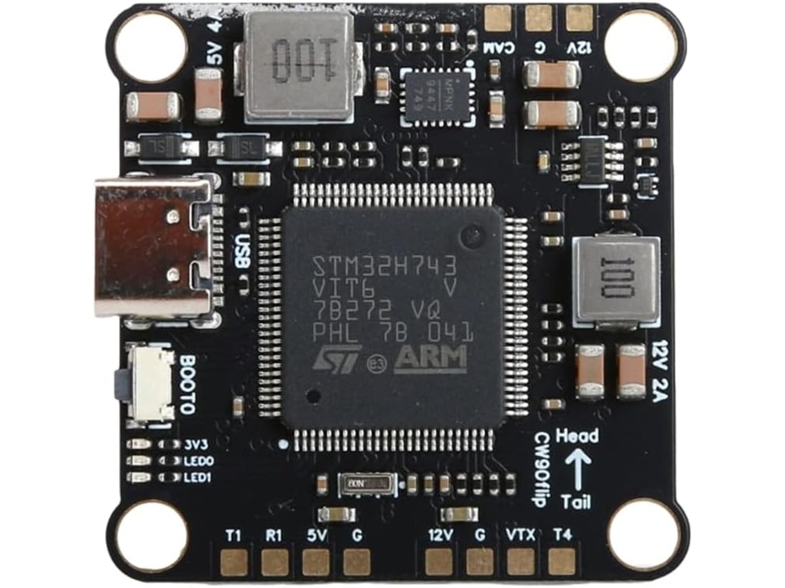 Controlador De Vuelo H7d Mk1 H743 Spl06 Con Giroscopio Dual, Compatible Con Firmware