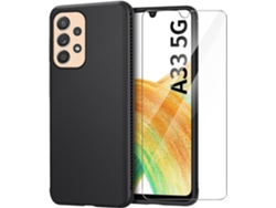 Protector de Pantalla Protetora Design Elegante para Samsung Galaxy A33 5G HONGWE. Piel Sintética