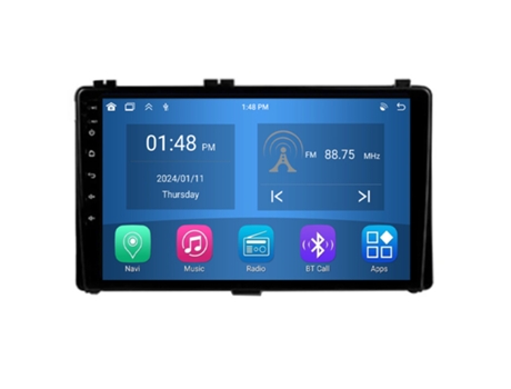 Autoradio 4GB RAM64GB ROM ROVERONE para Toyota Corolla Auris E180 2017 2018 2019 CarPlay Android Coche Radio Bluetooth Navegación