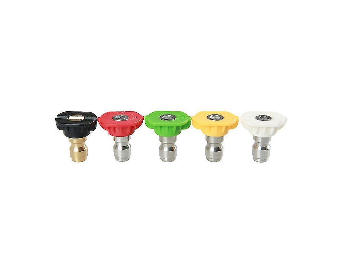 Conjunto De Boquillas De Alta Presión Para Segundo Piso, Chorro Largo, 5 Piezas Multicolor