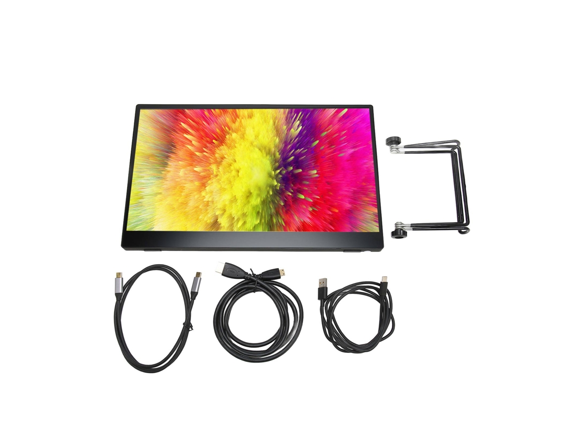 Monitor Portátil De 15.6 Pulgadas 1080p Fhd Ips Usb-c Para Computadora Portátil
