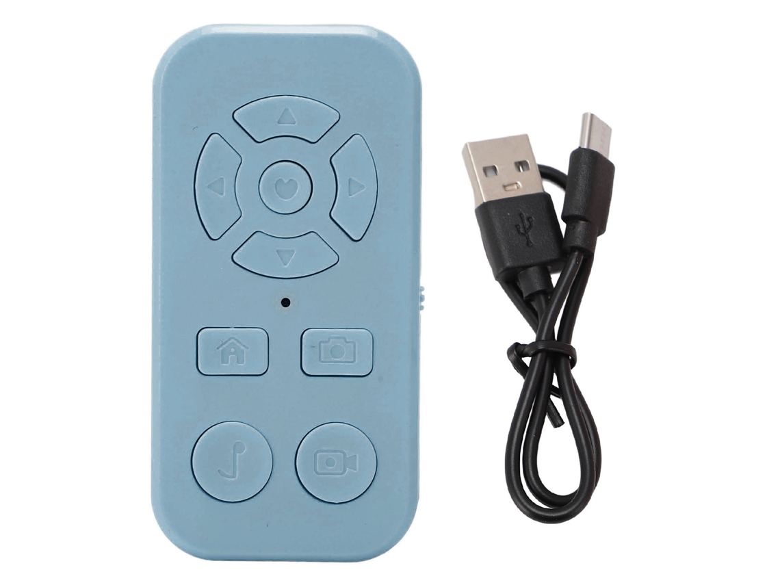 Control Remoto Bluetooth V4.2 Obturador De Cámara Y Paginador Para Smartphone