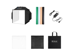 Caja de luz para fotografía Puluz, brillo de 72 W, temperatura de color de 5500 K, enchufe UE de 40 cm OEM
