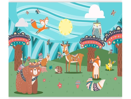 Papel de Pared ARTGEIST Adventures In The Woods (400x280 cm)