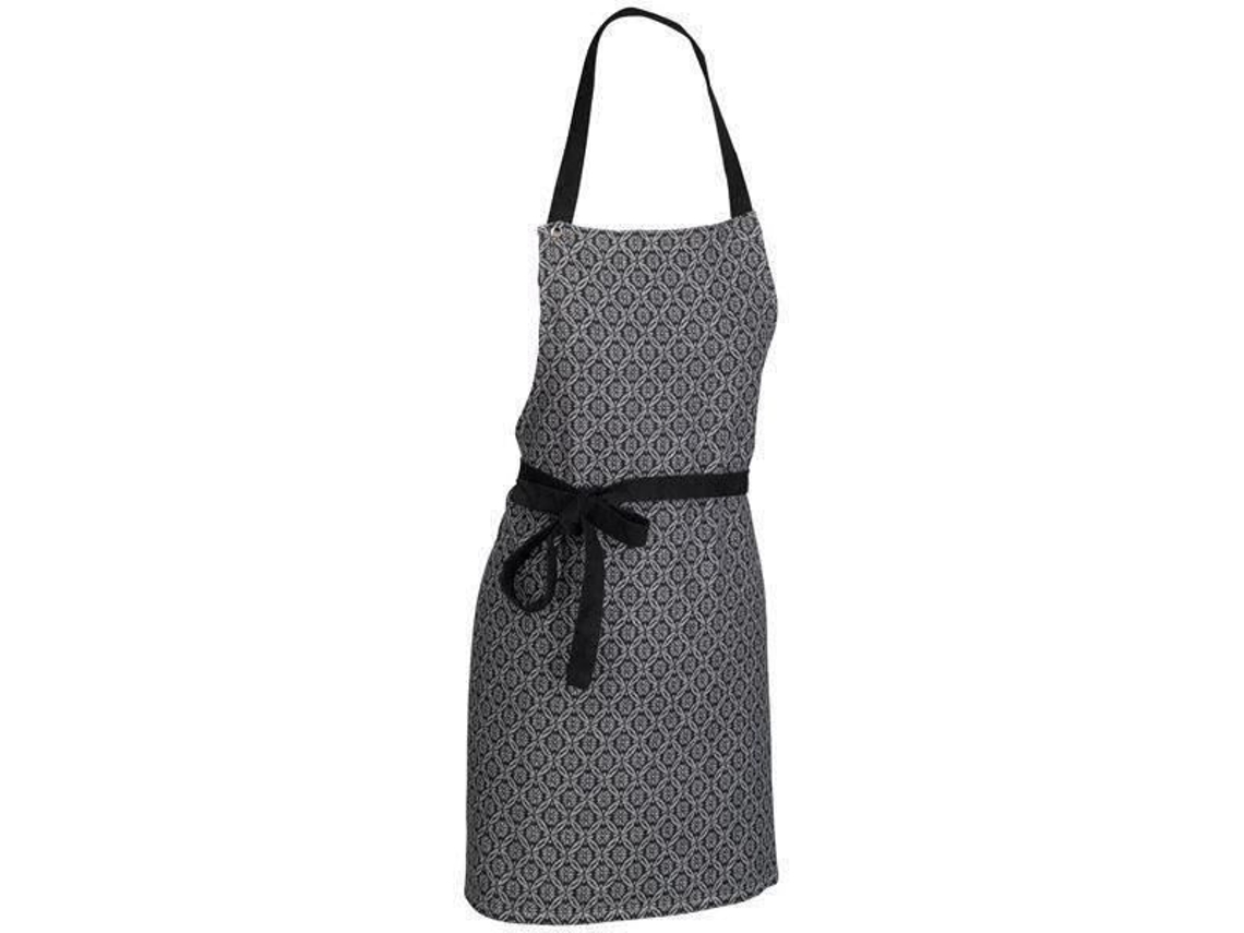 Delantal Kela Xadrez Gianna Negro (67 Cm)
