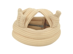 Casco De Seguridad Transpirable Para Niños, Protección Para La Cabeza Del Bebé, Anticolisión, Beige, Talla 1