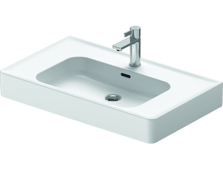 Lavabo para muebles DURAVIT Soleil by Starck, 800x480mm, con rebosadero y agujero para grifo, 237780