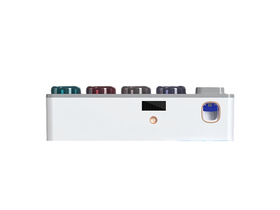 Exprimidor De Pasta De Dientes Con Carga Usb, Estante Esterilizador Multifuncional Para Pasta De Dientes En El Baño Rosewell