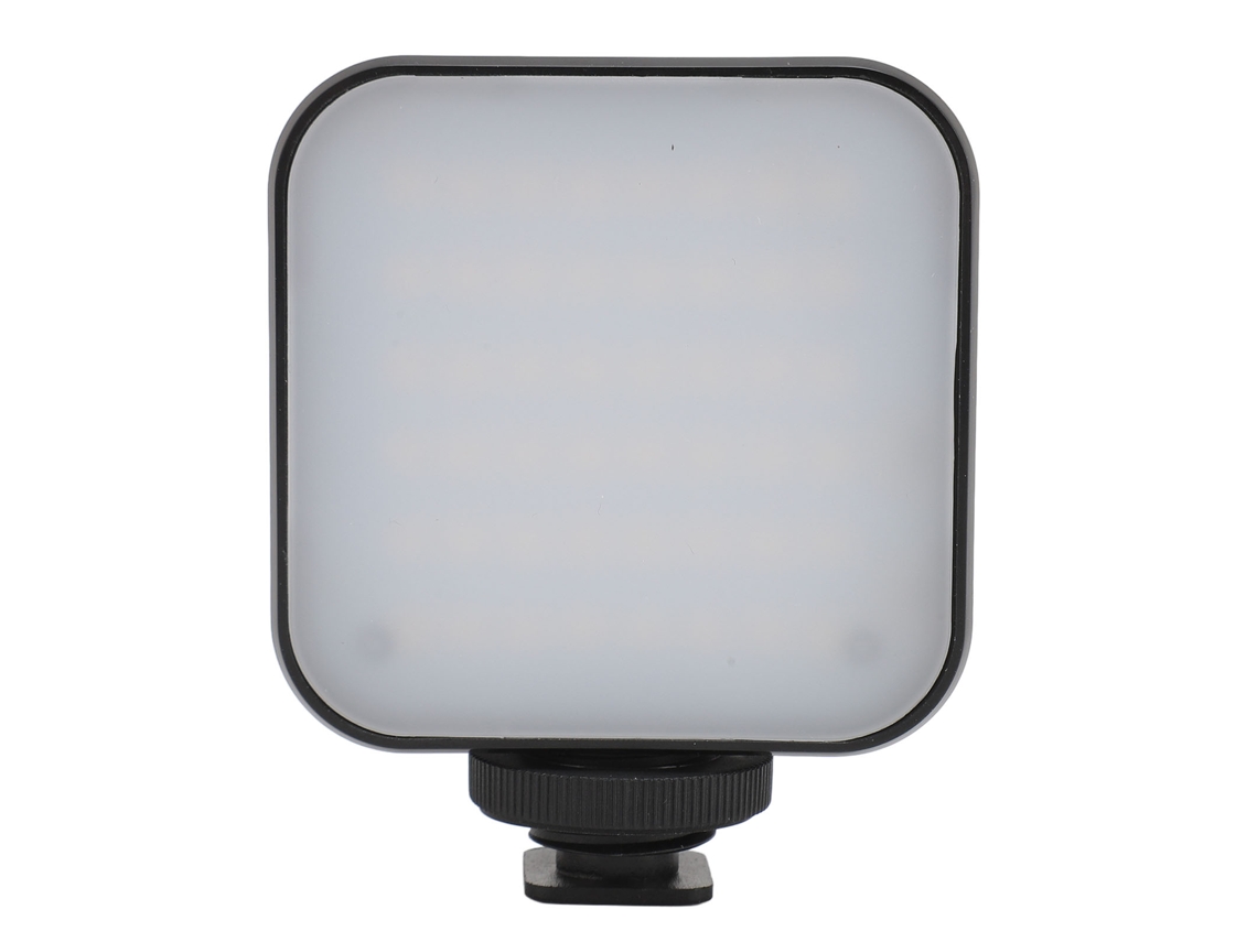 Luz Led De Fotografía Portátil Ultra Brillante Compacta Para Cámara Teléfono Vlogging Videoconferencia