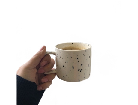 Taza XGF Taza nórdica creativa Insegras de empuñadura cuadrada Tazas de cerámica Tazas de café Taza de café Tazas de té de leche Tazas de taza de t...