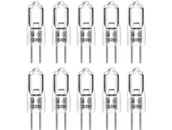 Bombilla Halógena G4 12v 20w Blanco Cálido Regulable, Cápsula Halógena G4 Para Campana Extractora, Lámpara De Araña, Sala De Estar, Paquete De 10