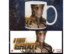 Caneca Groot Guardians Of The Galaxy Marvel Cerâmica 300 Mls