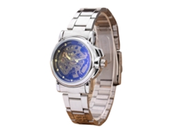 Reloj De Negocios Para Hombre Con Movimiento Mecánico Automático, Brazalete De Acero, Resistente Al Agua.