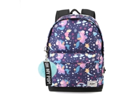 Mochila KARACTERMANIA Unicornio Azul Oscuro (30x44x20cm - Poliéster)