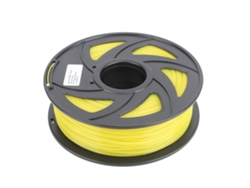 Filamento Pla Amarillo De Textura Sedosa Larga De 1,75 Mm Y 1 Kg Para Impresora 3d