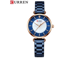 Reloj De Moda Para Mujer, Esfera De Aleación Con Nácar, Resistente Al Agua, De Cuarzo.