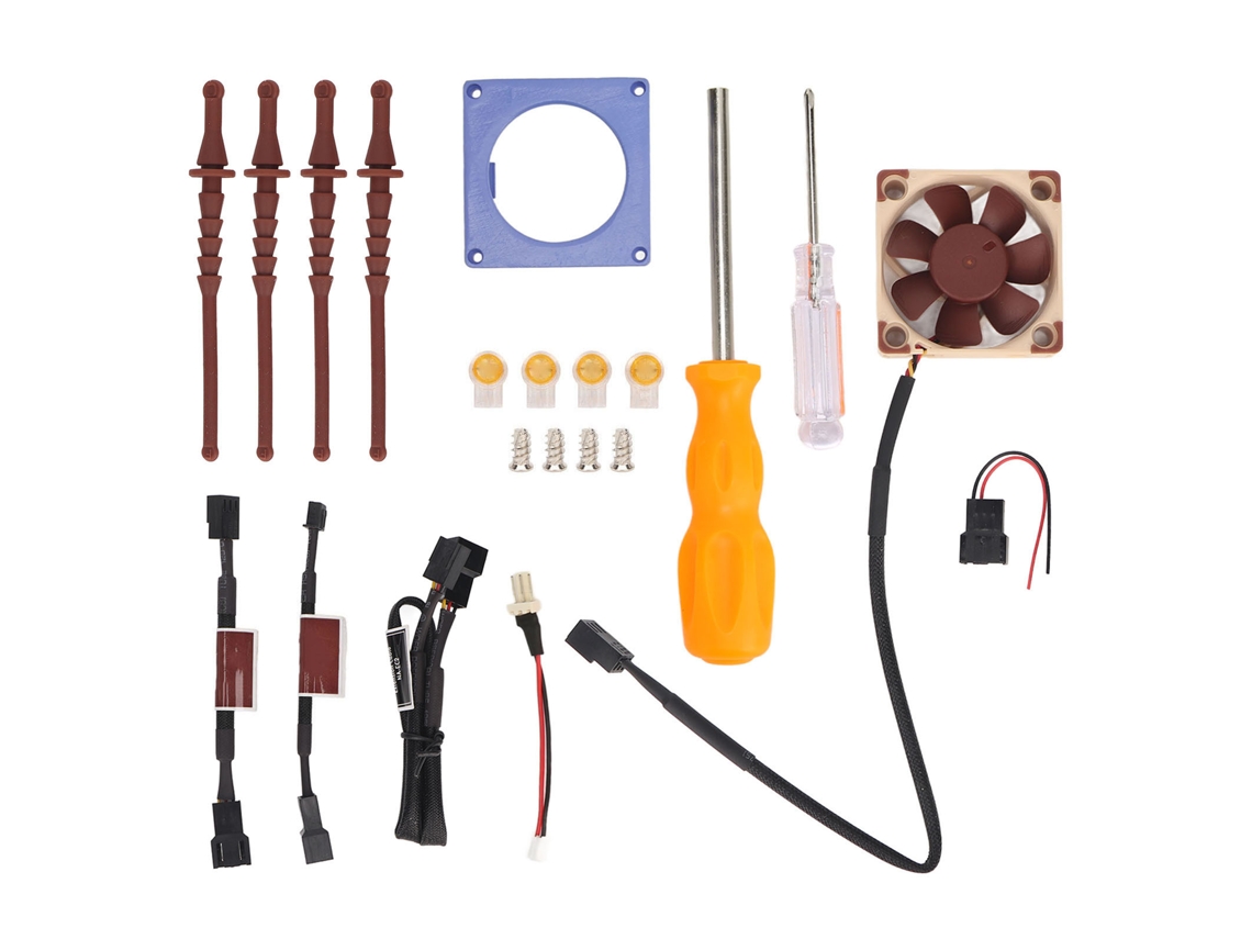 Kit de montaje de ventilador morado para mini Gamecube