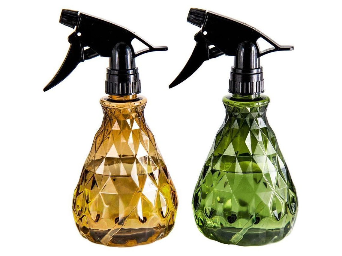 2 Botellas Pulverizadoras Vacías De 500 Ml Recargables Para Jardinería, Limpieza Y Belleza.