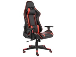 Silla Gaming Giratoria Pvc Rojo